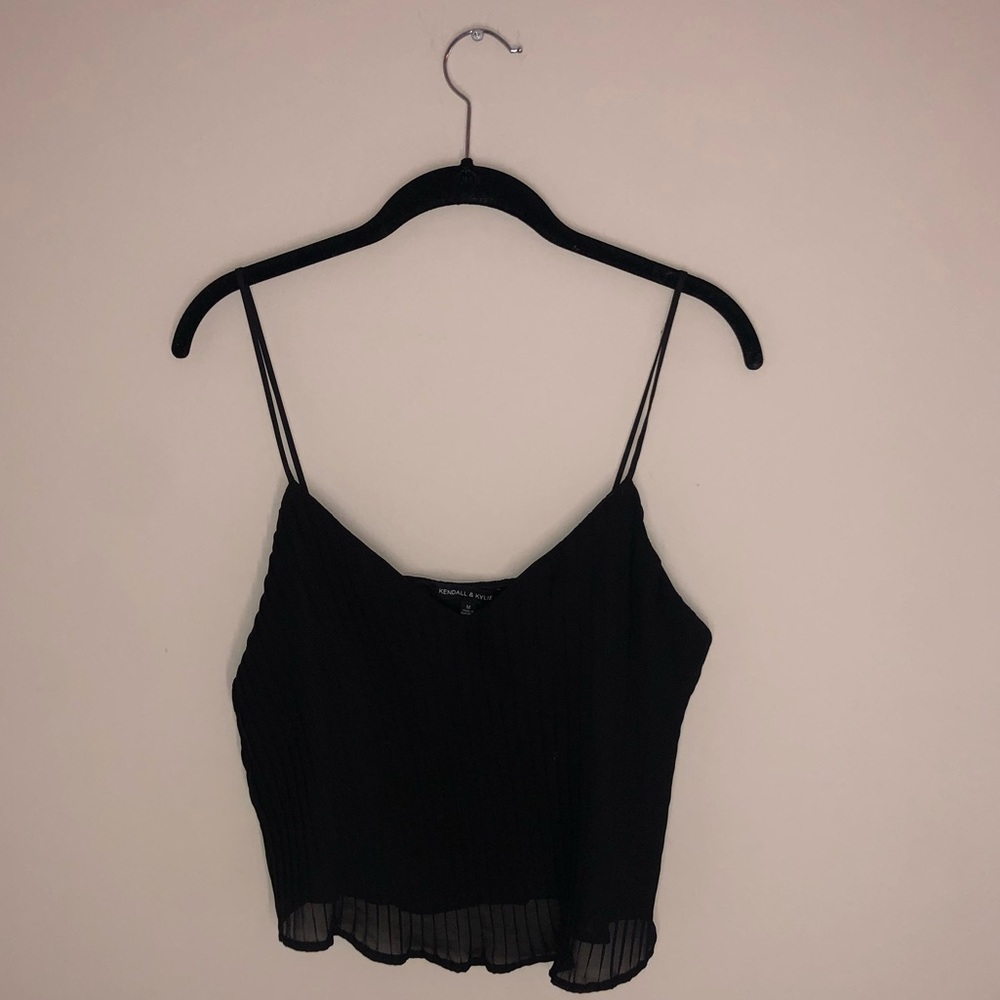 Kendall & Kylie black crop top  ⚠️SALE⚠️ 3 for 25